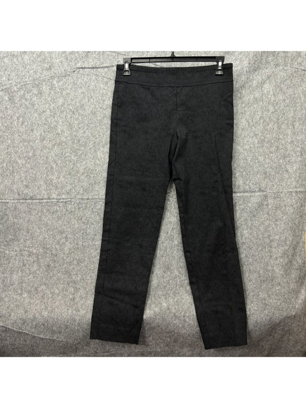 Krazy Larry Pull On High Waist Slim Leg Ankle Pants Women's Size 12 Gray